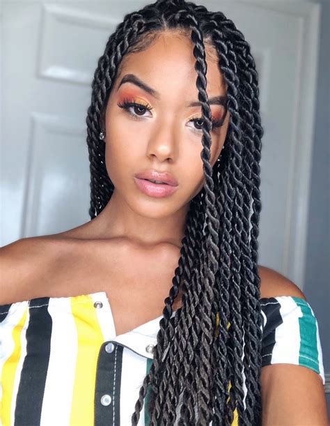 hairstyles with braids and twists|styles for single twist braids.